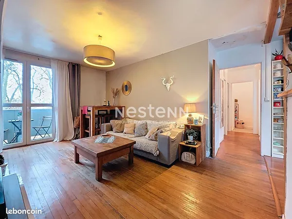 Appartement 3 pièces 66 m² 