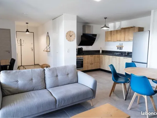 Appartement T2 meublé avec terrasse - Borgo - 53 m² + 17 m² de terrasse 