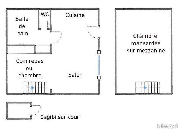 Location appartement 2 pieces - nimes 