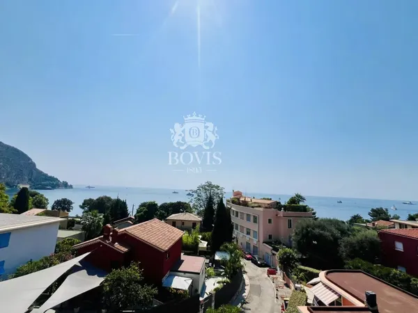 VENTE - DERNIER ETAGE - 3 PIECES - VUE MER - EZE 