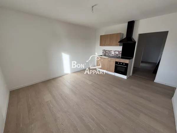 Appartement F3 entièrement rénové 51m2 à HOMECOURT 