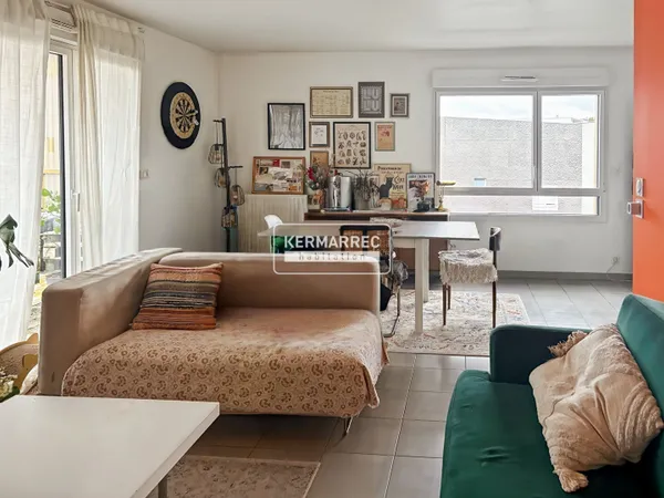 Appartement Rennes Type 3 avec garage à Beauregard 