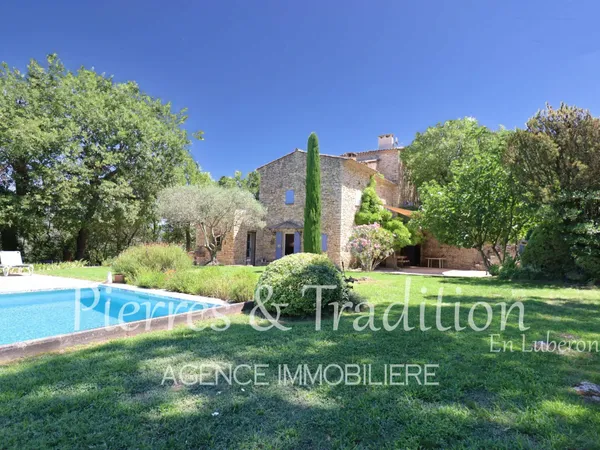 Provence, Gordes, Luberon magnifique propriété avec vue et piscine 