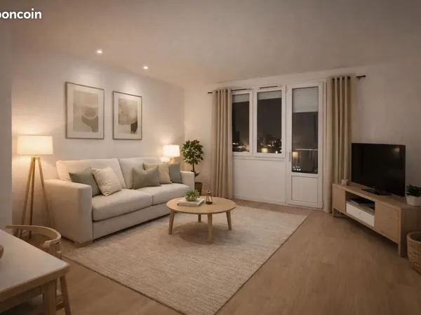 Appartement 3 pièces 69 m² 