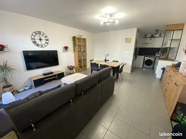 Appartement T3 de 59m2 avec jardin 
