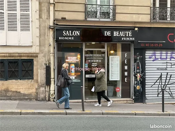 Salon de coiffure 35 m² paris 