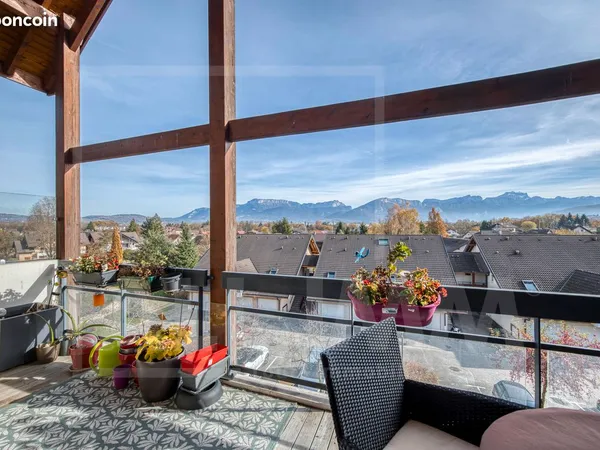 À vendre - Superbe duplex 100 m² - Poisy - Quartier calme et recherché 