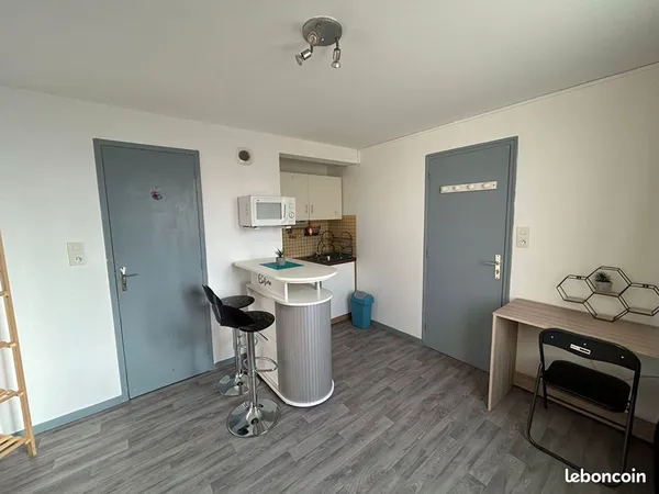 Studio 1 pièce 14 m² 
