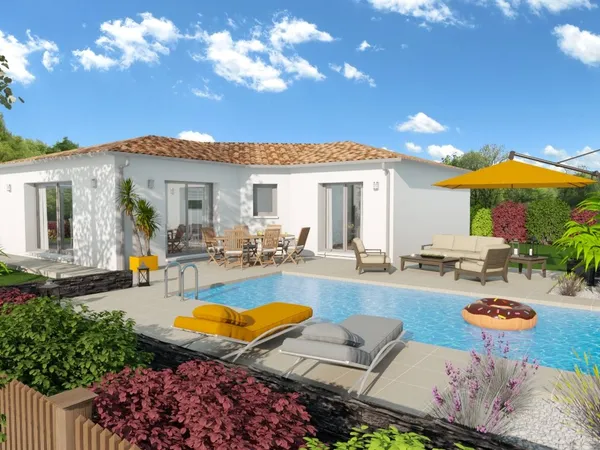 Projet Terrain 1422 m² + Maison neuve à Coursac (24430) - Nouveau lotissement Route des Privats / 