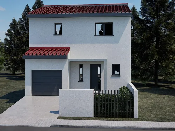 Terrain + maison 80 m² 