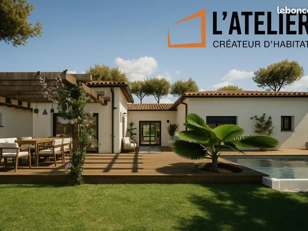Terrain 600 m² Sanguinet 