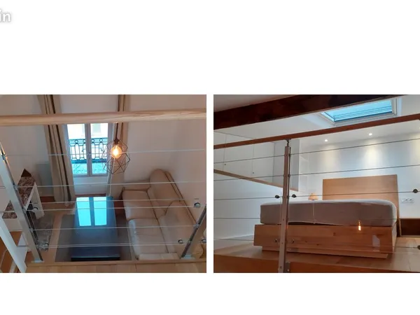 75017 TERNES 1 600 - 31 m² - studio meublé avec mezzanine 