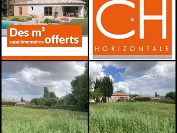 Terrain 611 m² Saint Christoly De Blaye 