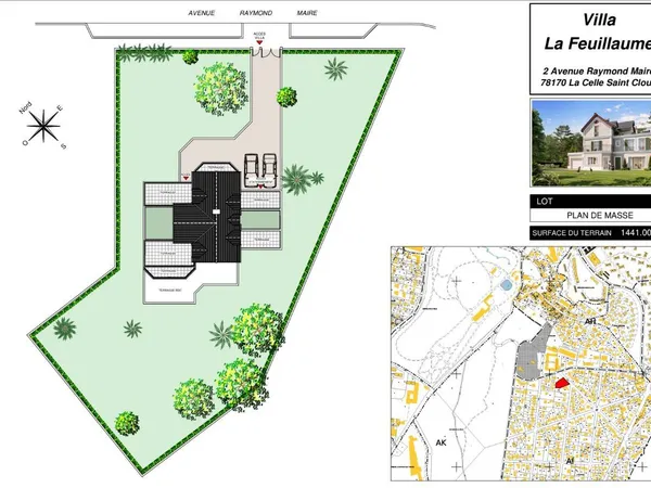 Terrain 1441 m² 