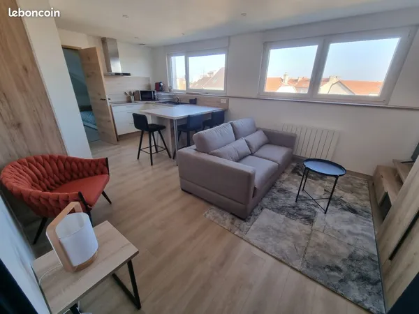 Metz Sablon - Appartement meublé F1Bis 