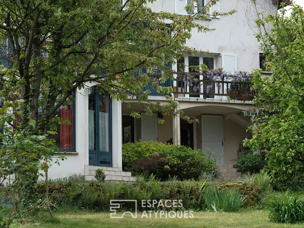 La meulière et son extension 