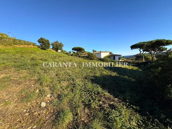 Vente terrain à batir Sainte-Maxime avec Vue Mer 