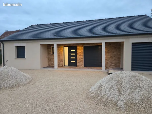 Maison plain-pied 135m2 - 5 pièces Neuf 