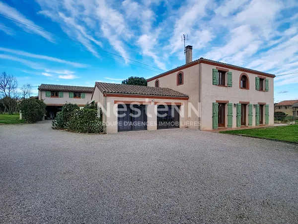 A VENDRE - Maison familiale 209m² - 6 chambres ? 10 min de Saint-Lys et L'Isle-Jourdain 