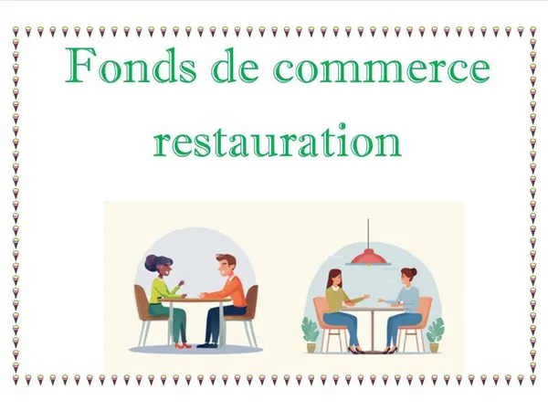 Fonds de commerce 60 m² 