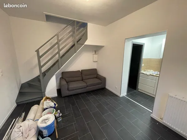 Maison indépendante T2 40 m2 meublée 