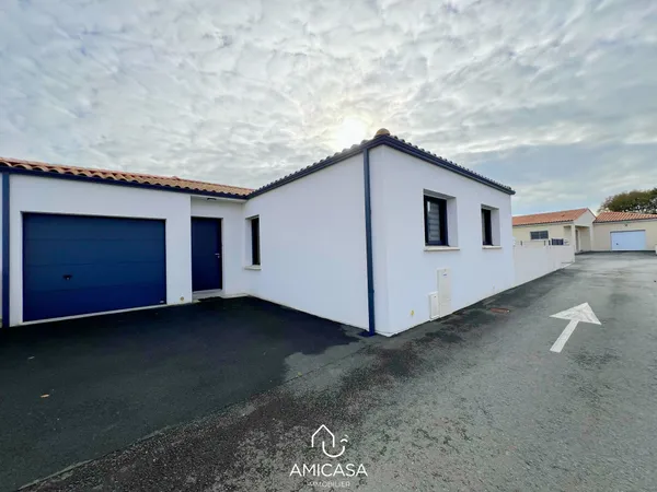 Maison F4 plein pied avec jardin - Saint Augustin 