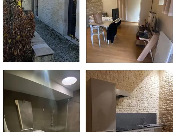 Studio meublé 38 m2 entièrement rénové - Niort - Quartier St Liguaire 