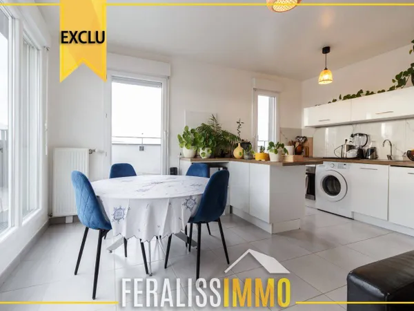 Appartement 4 pièces 69 m² 