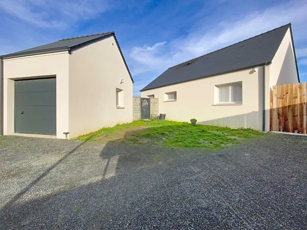 Maison neuve de plain-pied avec 2 chambres 