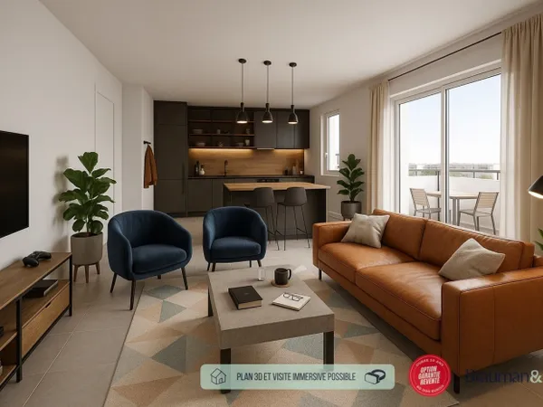 5 PIÈCES de 107m² + EXT(s) de 6m² + PKG(s) 