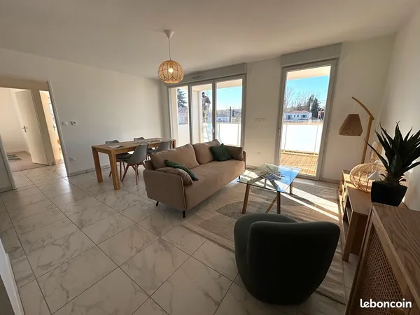 Appartement 3 pièces 66 m² 