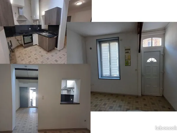 Maison de ville de 98 m2 à louer située à Orchies 
