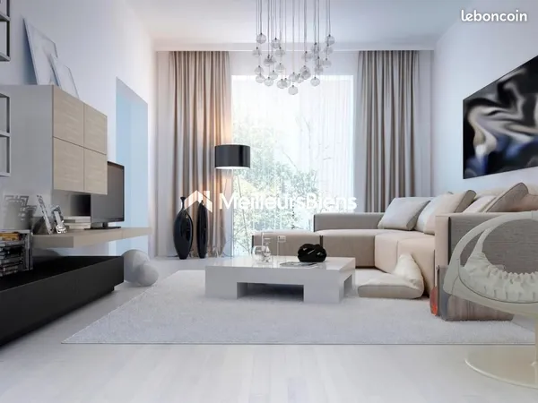 Appartement 3 pièces 59 m² 
