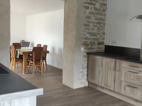 Maison meublée 3 chambres jardin terrasse 
