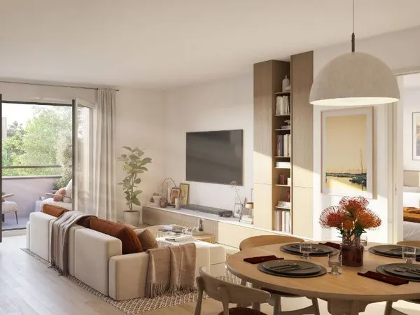Appartement 2 pièces 44 m² 