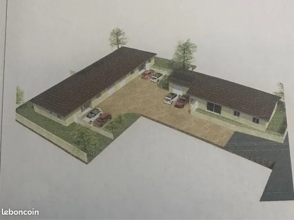 Maison à louer neuve pleins pied sur Beaurepaire 