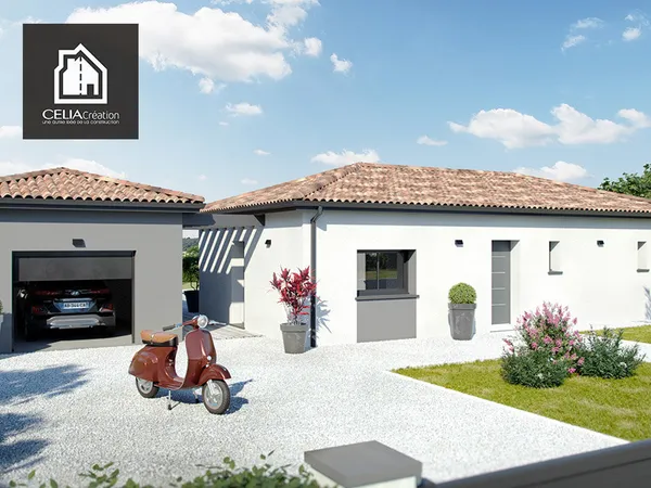 Projet de construction - Maison de 95 m² - Labastide-Saint-Sernin (31620) 