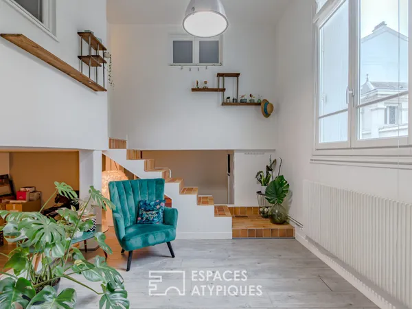 Appartement atypique en plein centre-ville 