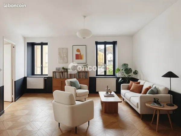 Appartement 3 pièces 52 m² 