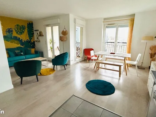 Appartement 3 pièces 58 m² 