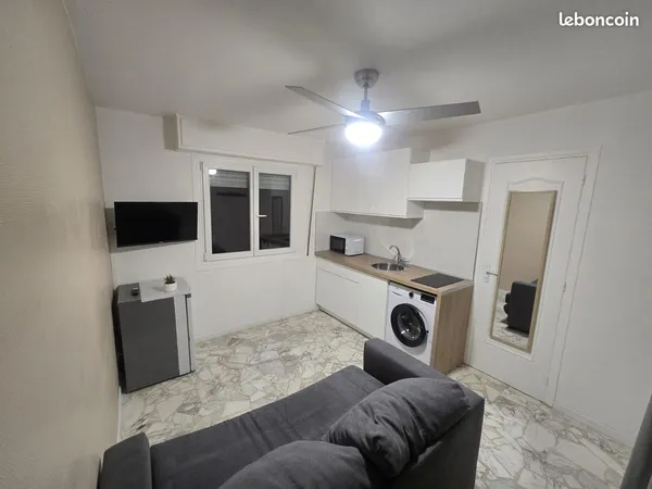 Studio 14m² Stade Maurice Jeanpierre 