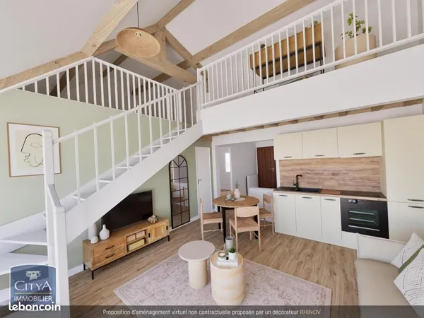 Appartement 3 pièces 65 m² 