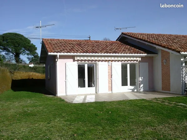 Location maison f2bis jardin montsoue 610 