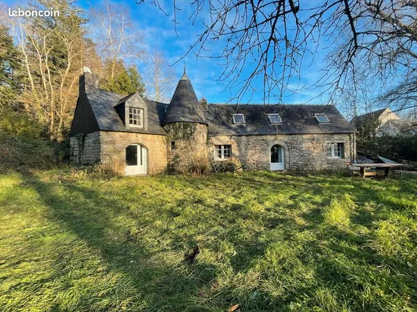 Maison individuelle pierre dans bois 