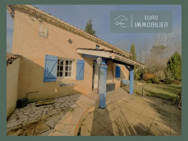 Proche Bazas - Maison en pierre 2 chambres - 3720 m2 de terr 