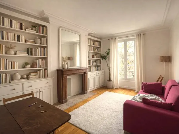 VENDS 3 PIECES TRAVERSANT 55m²- QUARTIER DAGUERRE 14ème Paris 