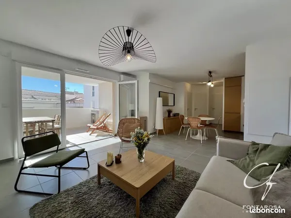 Appartement 3 pièces 63 m² 