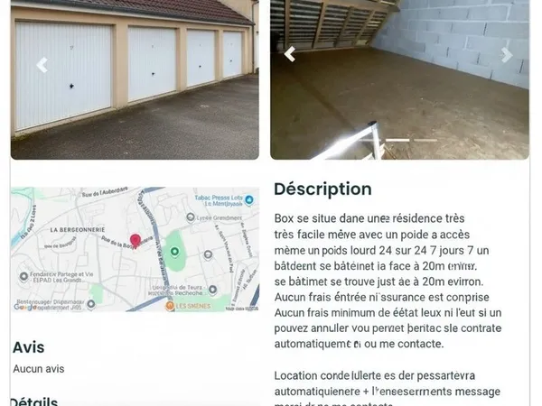Vous êtes un professionnel ou un particulier box de stockage + de 17m2 Quartier Bergeonnerie - 