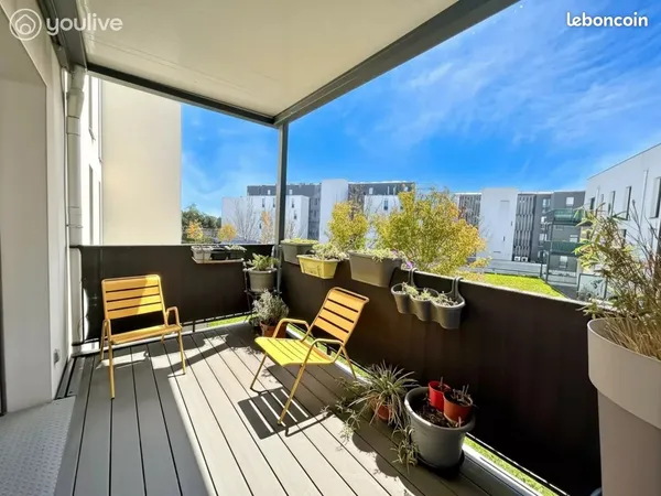 Appartement 3 pièces 61 m² 