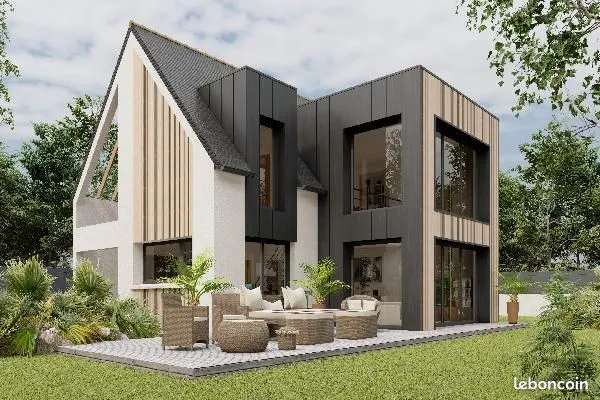 Terrain 303 m² Guidel 